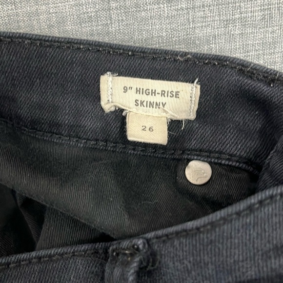 Madewell 9" High-Rise Skinny Jeans in Lunar Wash: - Picture 10 of 10